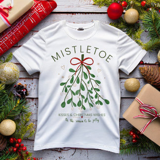 ミストルテオ クリスマス 子供Tシャツ 可愛い ホリデー Tシャツ