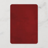 ミストルトゥーマナー冬の花の結婚情報 エンクロージャーカード (裏面)