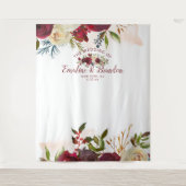 ミストルトゥーマナー ウェディング フォトブース 背景 タペストリー (正面)