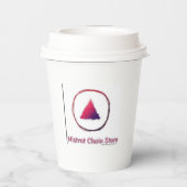 ミストルトチェーンストア紙コーヒーカップ 紙コップ (裏面)