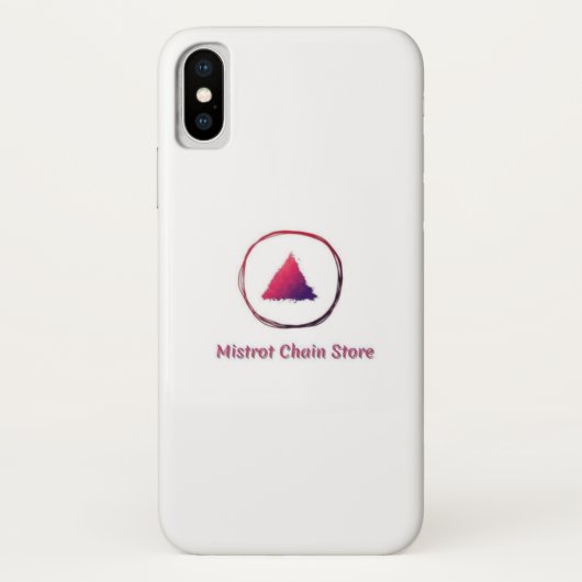 ミストルトチェーンストアiPhone Xケース Case-Mate iPhoneケース (裏面)