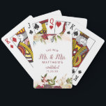 ミストルトーマナー 新しい新郎新婦 トランプ<br><div class="desc">ミストルトーマナーの水彩画のデザイン</div>