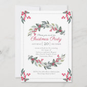 ミストルートとホリデー・クリスマスパーティー 招待状 (正面)