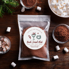 ミストルートとマルガリータ | クリスマスのバチェロレッテパーティー ラウンドシール