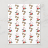 ミストルート レッド ポッシュ クリスマス ディナー パーティー メニュー (裏面)