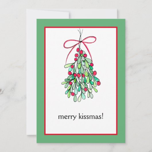 ミストレおもしろいトーキスマメリース・クリスマス シーズンカード (正面)