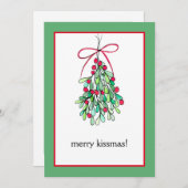 ミストレおもしろいトーキスマメリース・クリスマス シーズンカード (正面/裏面)