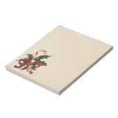 ミストレとホリーバーのクリスマスキャンディーケーン ノートパッド (回転)