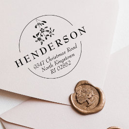 ミストレエレガントトークリスマス差出人住所 ラバースタンプ