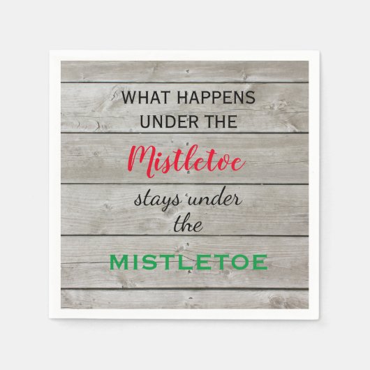 ミストレカラフルトーホリデイ スタンダードカクテルナプキン (正面)