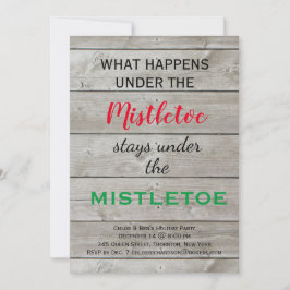 ミストレカラフルートーホリデーパーティー 招待状