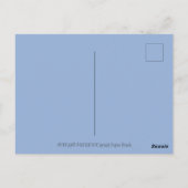 ミストレキスをするートの下のかわいいリス、ナットリース ポストカード (裏面)