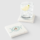 ミストレトーウォーターカラー&文字ジョイテンプレート ストーンコースター (横)