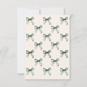 ミストレトークリスマスホリデーパーティーソーシャルクラブ 招待状 (裏面)