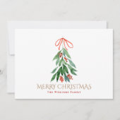 ミストレトーファミリー額写真クリスマス (正面)