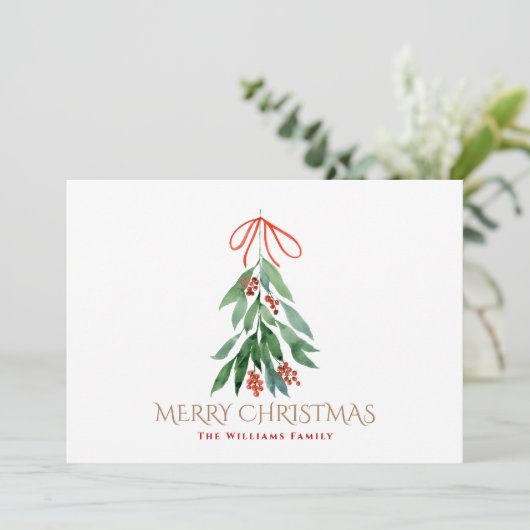 ミストレトーファミリー額写真クリスマス (スタンド正面)