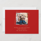 ミストレトーファミリー額写真クリスマス (裏面)