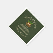 ミストレトーベルズクリスマス スタンダードカクテルナプキン (角)