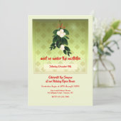 ミストレトーホリデイ招待状 招待状 (スタンド正面)