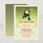 ミストレトーホリデイ招待状 招待状 (正面/裏面)