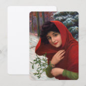 ミストレメリートーメイド招待状 招待状 (正面/裏面)