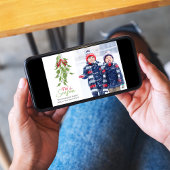 ミストレメリーートワン写真クリスマス シーズンカード