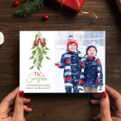 ミストレメリーートワン写真クリスマス シーズンカード