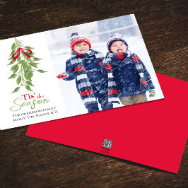 ミストレメリーートワン写真クリスマス シーズンカード