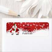 ミストレートサンタ差出人住所ラベル ラベル (インサイチュ)