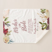 ミストレートマナートゥザマザーオブザブライド引用文 シェルパブランケット (正面(横))