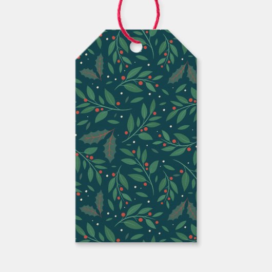 ミストレ&ホリーチャームギフトラベル ギフトタグ (正面)