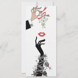 ミストレ・ミシュチ1950年代イラストレーションファッション 案内状