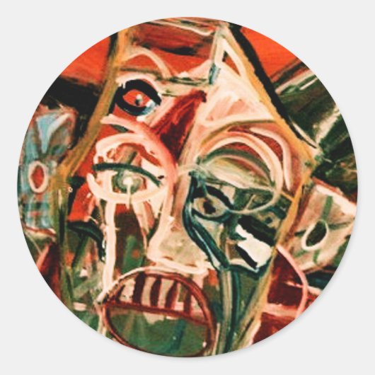 ミストロにオマージュ ラウンドシール (正面)