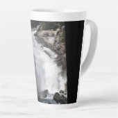 ミスト滝、キングズキャニオン国立公園（カリフォルニア州） カフェラテマグ (右アングル)