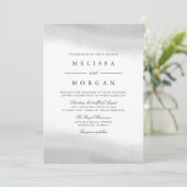 ミスト結婚式招待状 招待状 (スタンド正面)