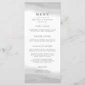 ミスト |のメ結婚ニュー・カード メニュー (正面)