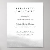 ミスト |の結婚バーメニュー記号 ポスター (正面)