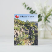 ミスファフ・アル・アブリーン - オマーン ポストカード (スタンド正面)