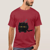ミスフィット忍者猫 Tシャツ (正面)