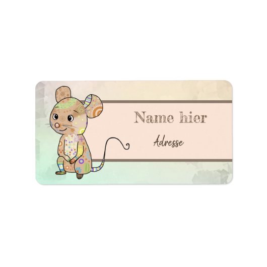 ミスマウス ラベル (正面)