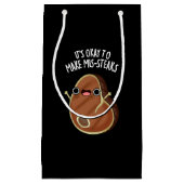 ミスマステーキプンダークBgを作っても大丈夫 スモールペーパーバッグ (正面)