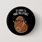 ミスマステーキプンダークBgを作っても大丈夫 缶バッジ (正面)