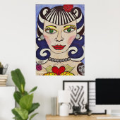 「ミスマッチ人形」 ポスター (ホームオフィス)