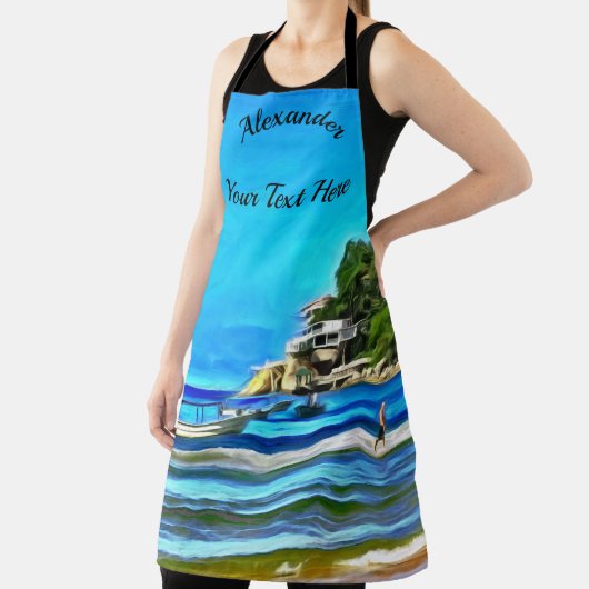 ミスマロイ魚釣りボート0346 エプロン (インサイチュ)