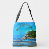 ミスマロイ魚釣りボート0346 クロスボディバッグ (裏面)