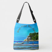 ミスマロイ魚釣りボート0346 クロスボディバッグ (正面)