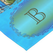 ミスマロイ魚釣りボート0346 ロングテーブルランナー (コーナー)