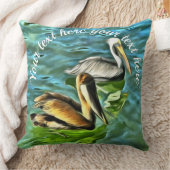 ミスマロヤペリカン0329 クッション (ブランケット)