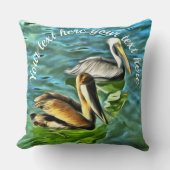 ミスマロヤペリカン0329 クッション (正面)