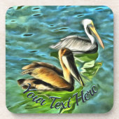 ミスマロヤペリカン0329 コースター (正面)